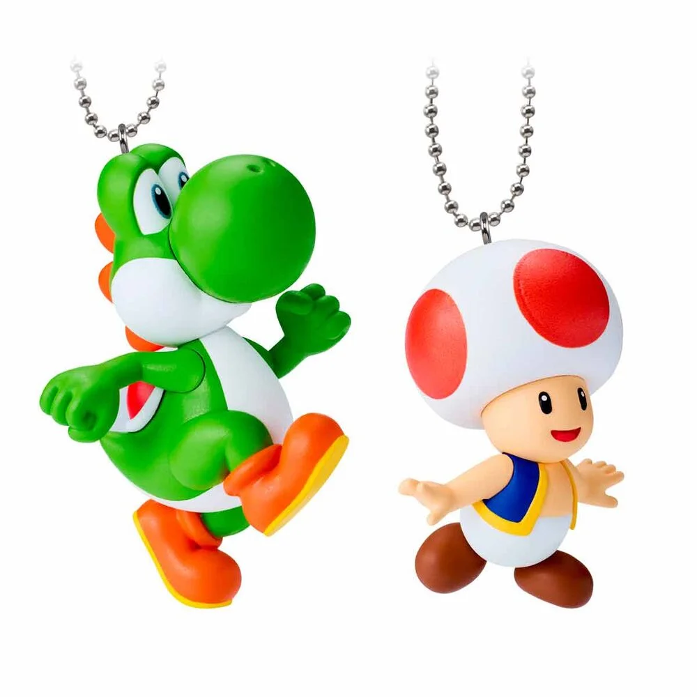 Super Mario Bros Surprise figure keychain 5.4cm - 1 Unidade
